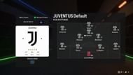 Juventus Women's best formation (Image via EA Sports)